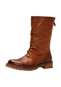 Felmini - Leder Stiefelette - Mittelbraun