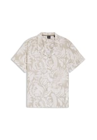 BOSS - Freizeithemd, Regular, Kurzarm, Reverskragen, für Herren - 274 LIGHT BEIGE