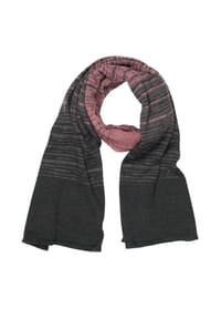 collezione alessandro® - Winterschal Zugspitze Made in Italy, in modischen Farben - blau