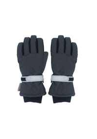 maximo® - KIDS-Thermofingerhandschuhe Reflektstreifen, 3M C-40 Thinsulate - anthrazit/schwarz