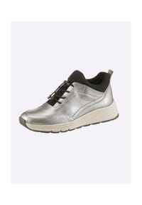 heine - Sneaker - silberfarben-schwarz