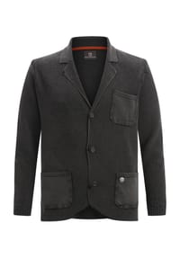 JAN VANDERSTORM - Strickjacke SIGURDULFAR - schwarz