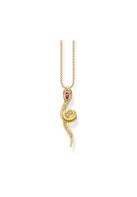 Thomas Sabo STERLING SILVER - Kette Schlange gold - violett, weiß, grün, gelbgoldfarben, rot