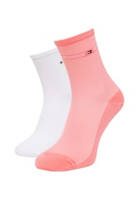 TOMMY HILFIGER - Socken, 2er-Pack, für Damen - 001 WHITE