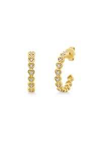 VANDENBERG - Damen Ohrstecker, 585er Gold, 16 Diamanten zus. ca. 0,25 Karat - Gelbgold