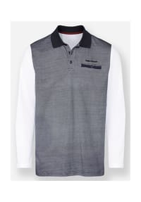 Witt - Langarm-Poloshirt - marine-bedruckt
