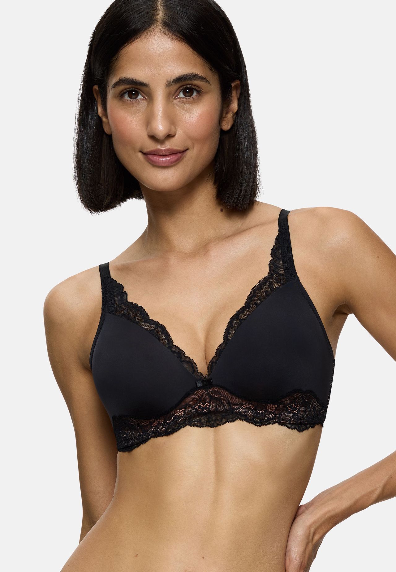 Triumph Schalen-Bh Ohne BüGel Amourette Charm P, Schwarz, 80D