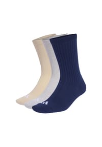 adidas - Socken Essentials, gepolstert, 3er-Pack - CRLI/LGREYH/DKBLUE