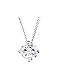 TRILANI 1934 - Damen Kette aus 925/- Sterling Silber in Silber mit Zirkonia - silber
