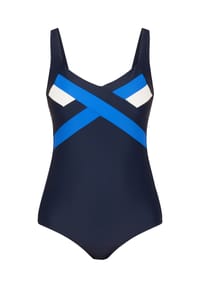 DESIRéE - Badeanzug Functional Swimwear, breite Träger, für Damen - SKY CAPTAIN STRIPE