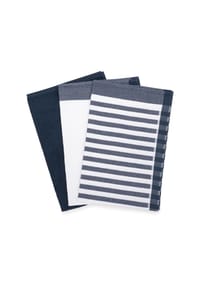 ROSS® 2 X Geschirr- 1 X Küchentuch im Set Superior - Superior - Chrom