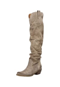Felmini - Veloursleder Stiefel - Espresso