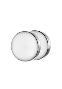 TRUE REBELS - Herren Ohrringe aus Edelstahl in silber - silber