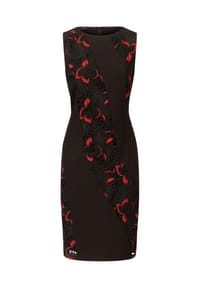 Kraimod - Cocktailkleid - schwarz-rot