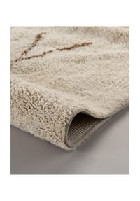 Kayoom - Wohnzimmer Teppich – Kurzflorteppich Alena 125 120 x 170 cm in creme - braun - creme - braun