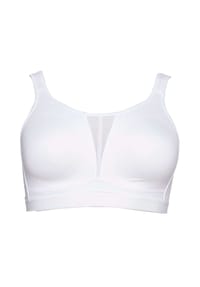 sheego - Sport-BH ohne Bügel - schwarz