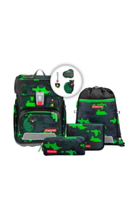 Step by Step® Cloud - Cloud - Schulranzen Set 5tlg. (Police Truck Charly) - Bagger Rocco