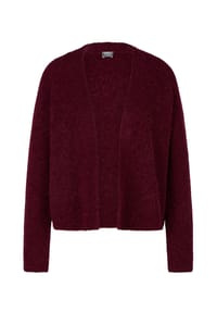 RABE - Strickjacke für Damen - Dunkelrot