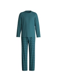 CALIDA - Herren Pyjama, lang Relax Streamline - 559 DEEP PETROL