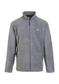 WHISTLER - Fleecejacke Cocoon mit praktischem Tunnelzug - 1071 Black Ink