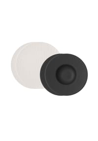 Villeroy & Boch Italian Set White & Black Manufacture Rock blanc - Manufacture - schwarz