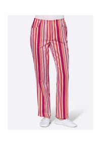 Witt - Hose - apricot-rot-gestreift