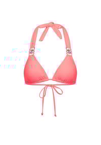 MODA MINX - Bikinioberteil AMOUR mit edlen Schmuckelementen - Coral