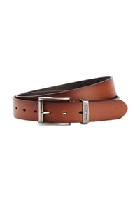 camel active - Gürtel aus hochwertigem Leder - Cognac