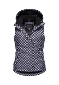 ragwear™ - Steppweste Hesty Print - Black
