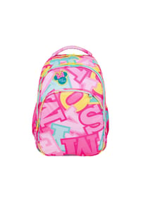 McNeill® BASE - Kinderrucksack, Zweiwege-Reißverschluss, Patch, für Kinder - PINK