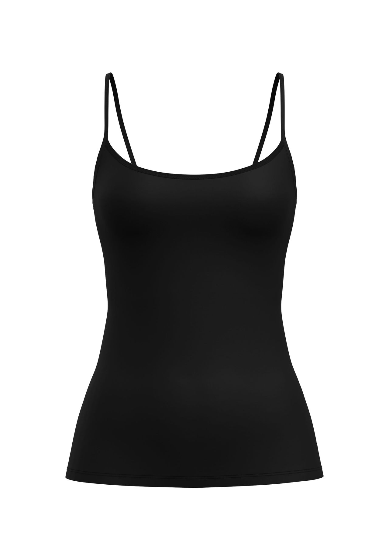 Calida Damen Schwarz Spaghettitop "Sleek Skin" Weich Atmungsaktiv Elastisch Feminin von Baur - Bild 8