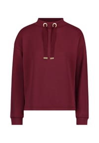 BETTY & CO - Sweatshirt mit Stehkragen - braun