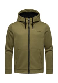 ragwear™ - Kapuzenstrickjacke Fabian - Black