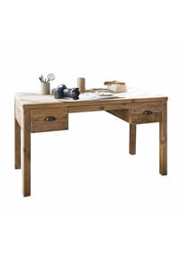 LOBERON - Schreibtisch Kerava braun - braun
