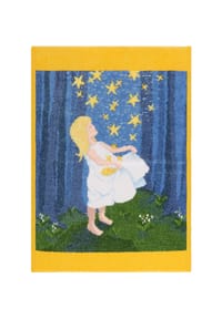 FEILER - Handtuch "Sterntaler" - BLAU, GRÜN, GELB, WEISS