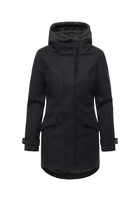 ragwear™ - Wintermantel Petuja Felt YOUMODO - Black