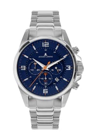 JACQUES LEMANS - Herren Chronograph "Liverpool 1-2218F" - silber