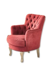 LOBERON - Sessel Calgary rot - rot
