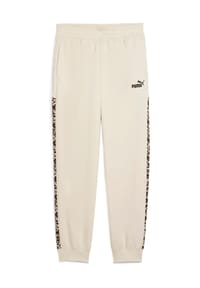 PUMA® - Essentials Graphics Jogginghose, elastischer Bund, für Damen - ALPINE SNOW