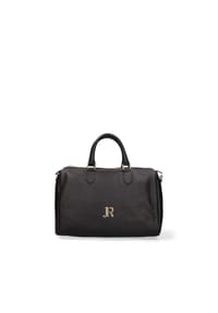 JOHN RICHMOND - Tasche mit Henkel - Black and  Off Silver