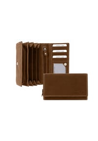 WILD LIFE WILD LIFE - Geldbörse Hunterleder, RFID-Schutz, für Damen - braun