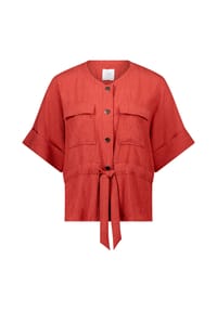 BETTY & CO - Casual-Jacke mit Taschen - Dunkelrot