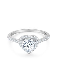 TRILANI 1934 - Damen Ring aus 925/- Sterling Silber in Silber mit Zirkonia - silber