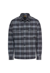 camel active - Overshirt aus reiner Baumwolle - Navyblau