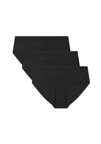 UNDER ARMOUR - Damen Hipster, 3er Pack - Pure Stretch No Show Hipster, Slips, elastisch, einfarbig - Schwarz