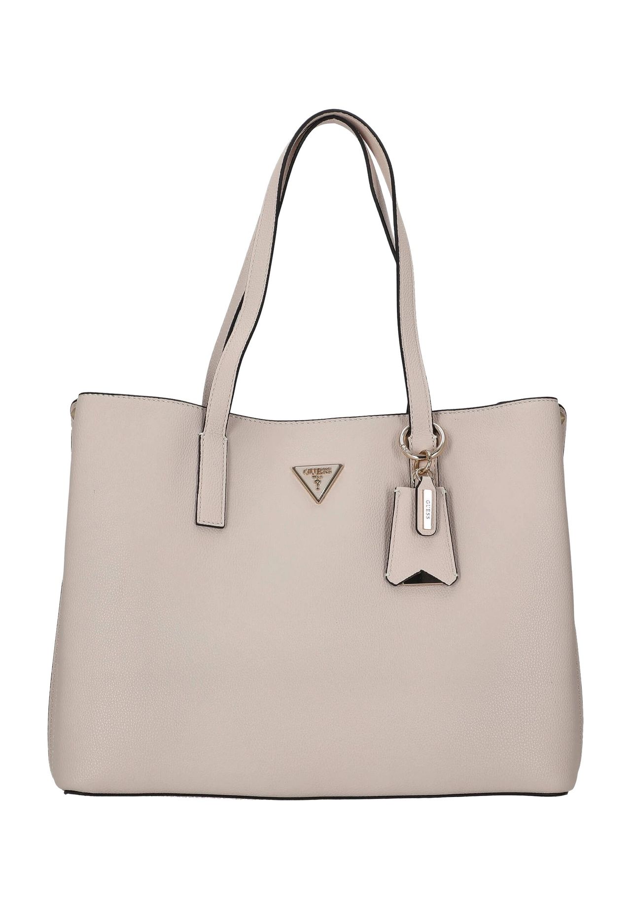 GUESS MERIDIAN Shopper, Lederimitat, Reißverschluss, Emblem, für 