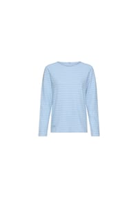 camel active - Langarmshirt - beige melange stripe