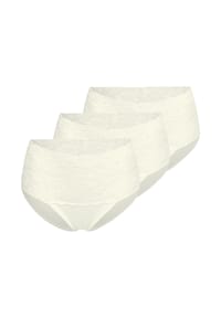 Nina von C. - Taillen Slip 3er Pack Fine Cotton - Champagner