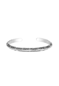 HAZE & GLORY - Armband Armreif - Azetec 925 Silber - Silber