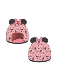 Disney - Disney Minnie Haustierbett – Weiche Hundehöhle für kleine Hunde - Rosa 0.02400 m³